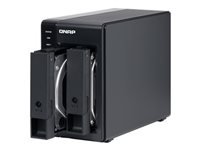 QNAP TR-002 – 2-Bay – für 2,5"/3,5" HDD/SSD, SATA