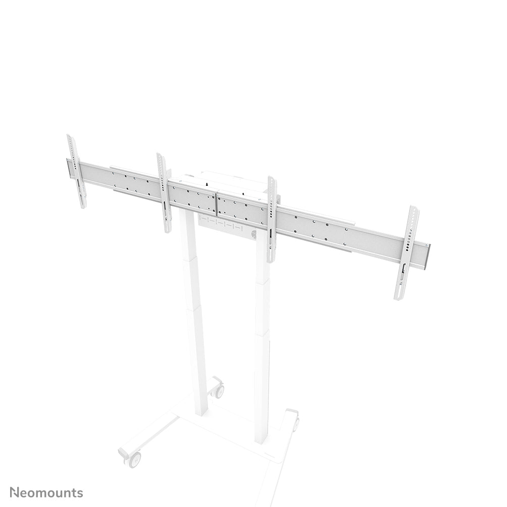 Neomounts ADM-875WH2 – Displayständer, für 2 Displays, höhenverstellbar, für 42–65", VESA 100×100–800×400