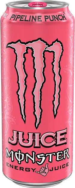 Monster Energy Energy Drink Pipeline Punch, Maracuja, Orange & Guave, koffeinhaltig – 12 × 5 dl