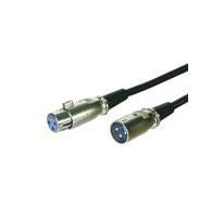 Microconnect XLR-Kabel – 3-pol M–F – 1 m