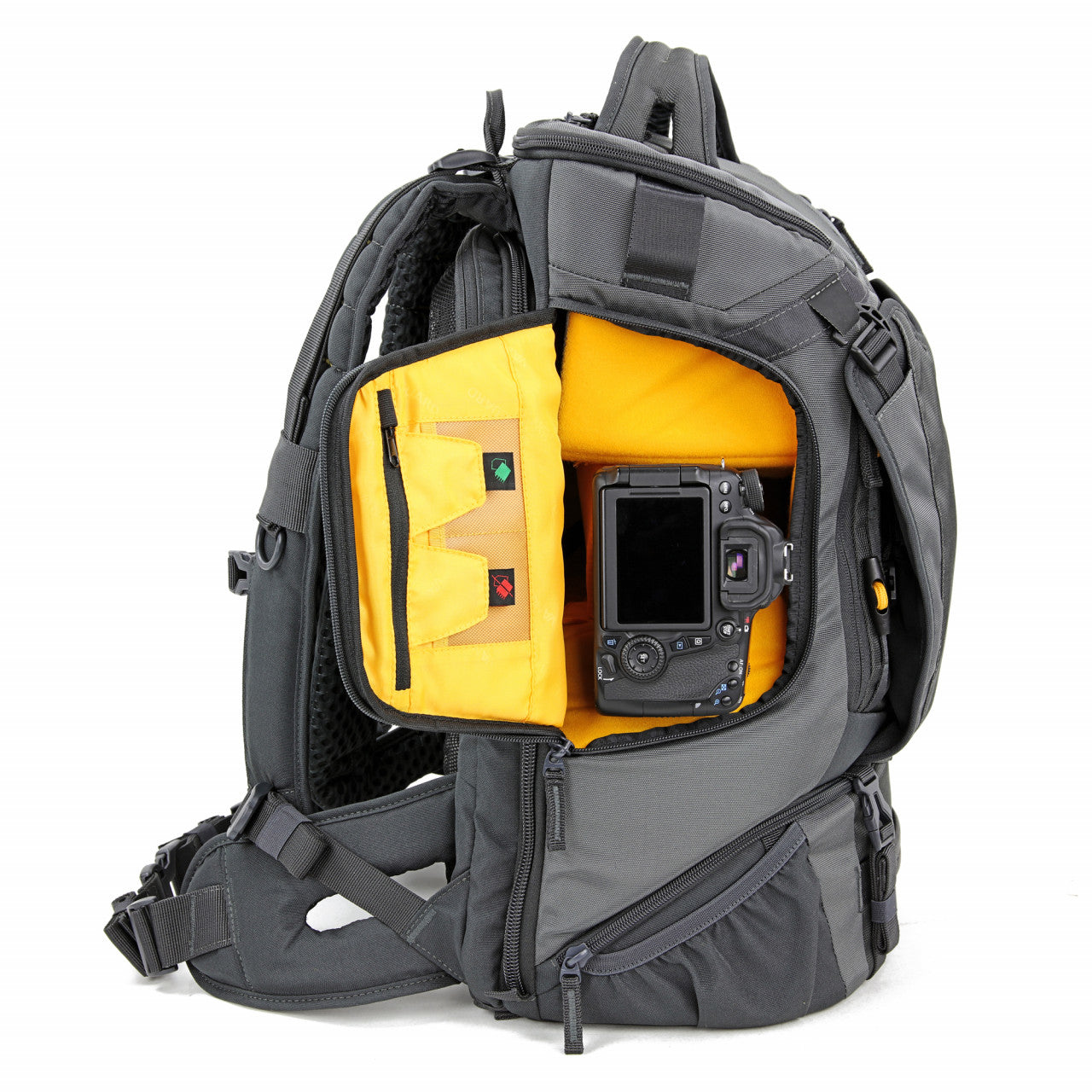 Vanguard Alta Sky 51D Rucksack – Innen 320 × 200 × 510 mm – für 15″ Laptop – Grau