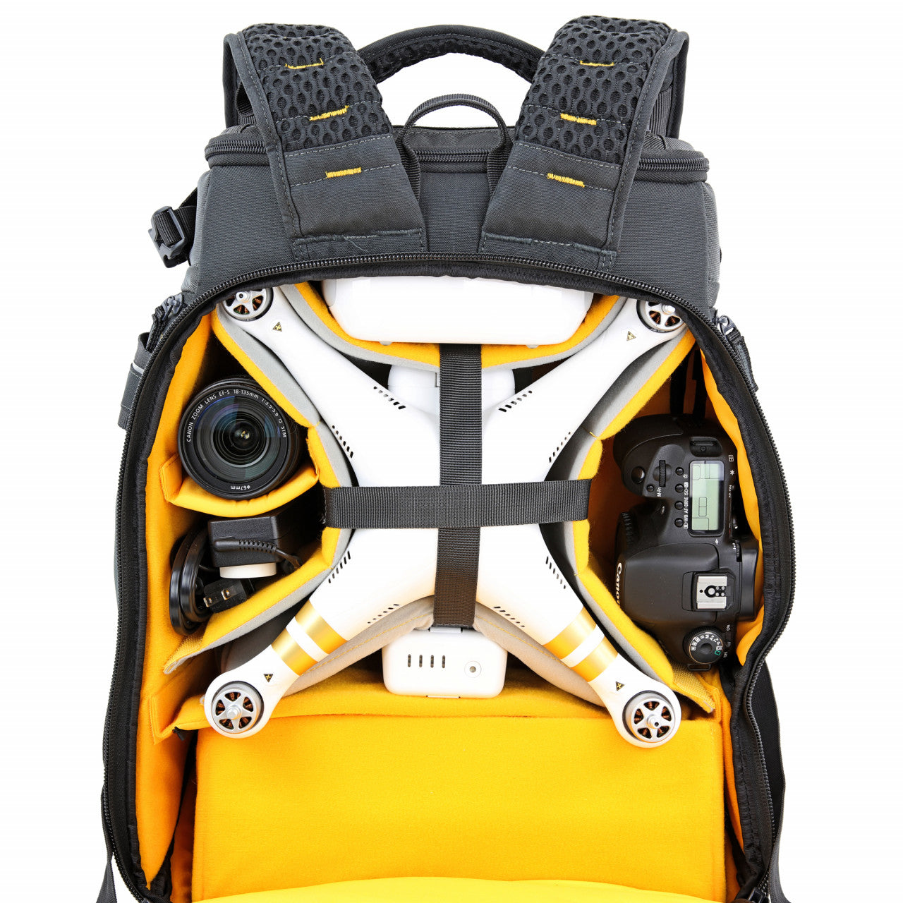Vanguard Alta Sky 51D Rucksack – Innen 320 × 200 × 510 mm – für 15″ Laptop – Grau