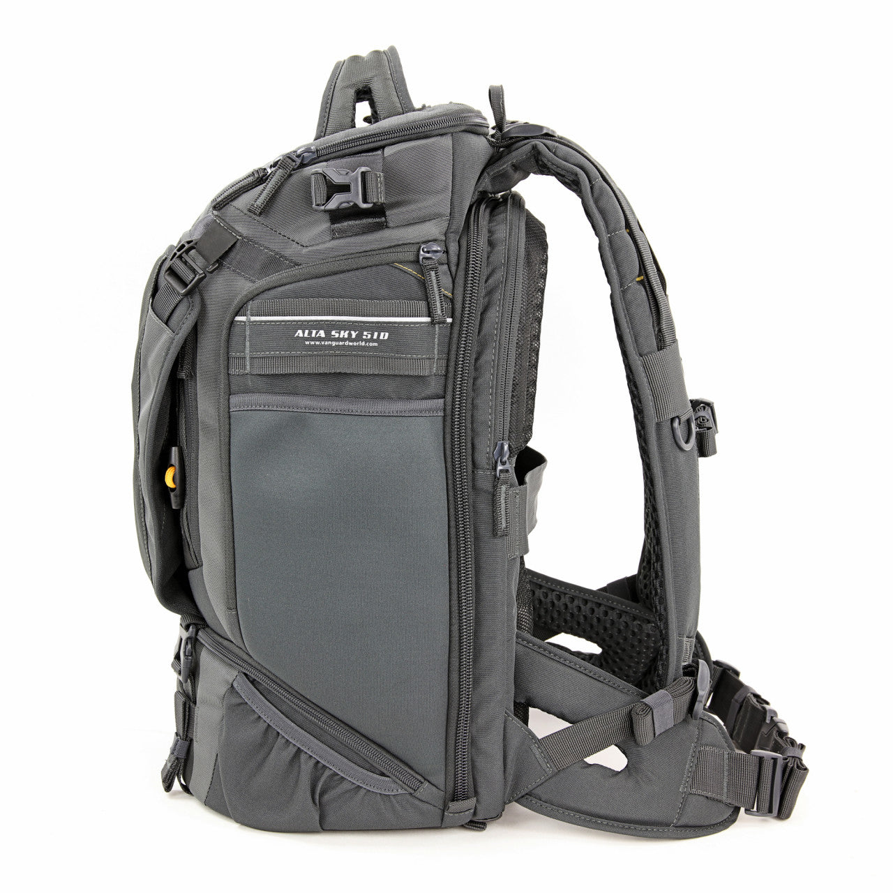 Vanguard Alta Sky 51D Rucksack – Innen 320 × 200 × 510 mm – für 15″ Laptop – Grau