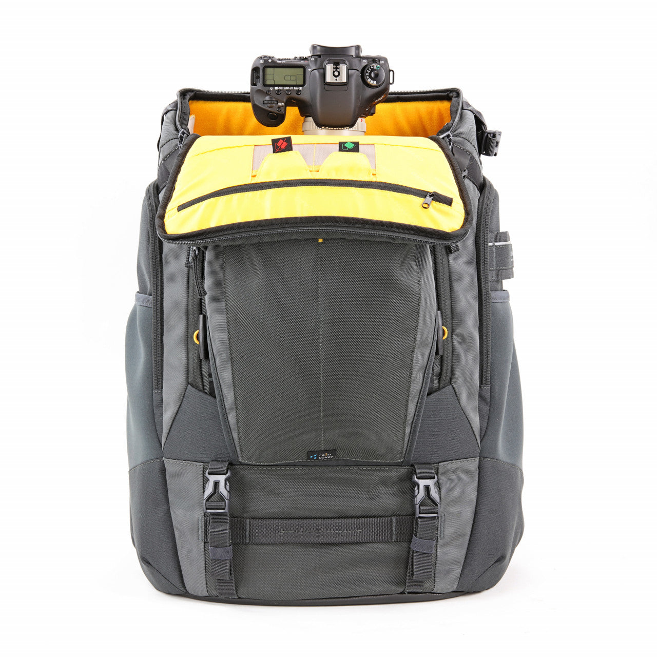 Vanguard Alta Sky 53 Rucksack – 1–2 DSLR, 6–8 Objektive – für 17″ Notebook – Grau