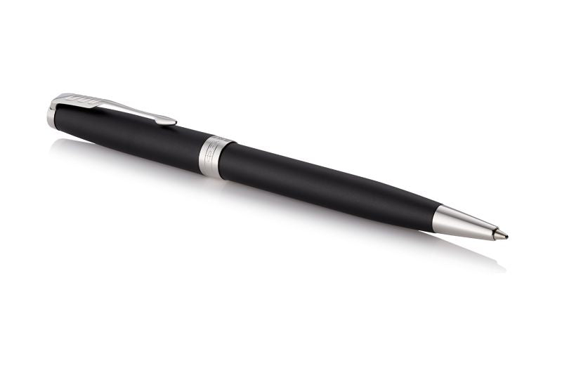 Parker Kugelschreiber – Schwarz, Silber, Matt