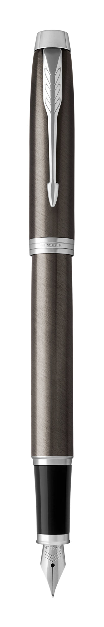 Parker IM Gun Metal – Federspitze M – Blau