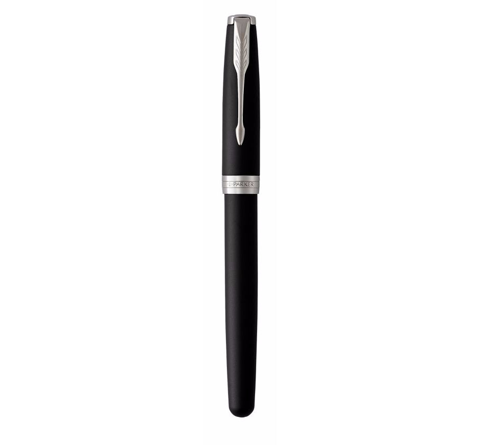 Parker Sonnet – mattschwarze Harzoberfläche, Edelstahlfeder