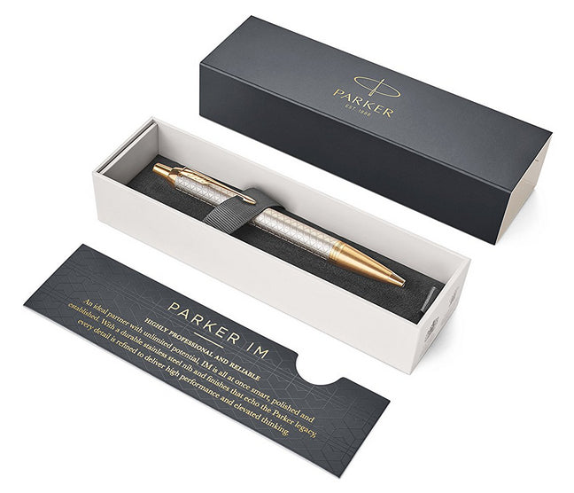 Parker Kugelschreiber – Gold, Silber, Aluminium