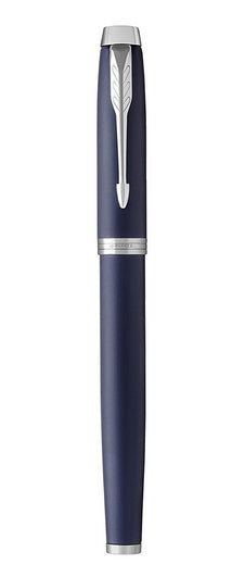 Parker IM Mattblau – Tintenroller, Schwarz, 1er Geschenkbox