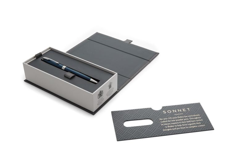 Parker Kugelschreiber – Blau, Metall