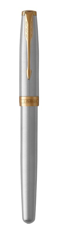 Parker Sonnet – Füllhalter, M-Feder, Edelstahl- und Gold-Details
