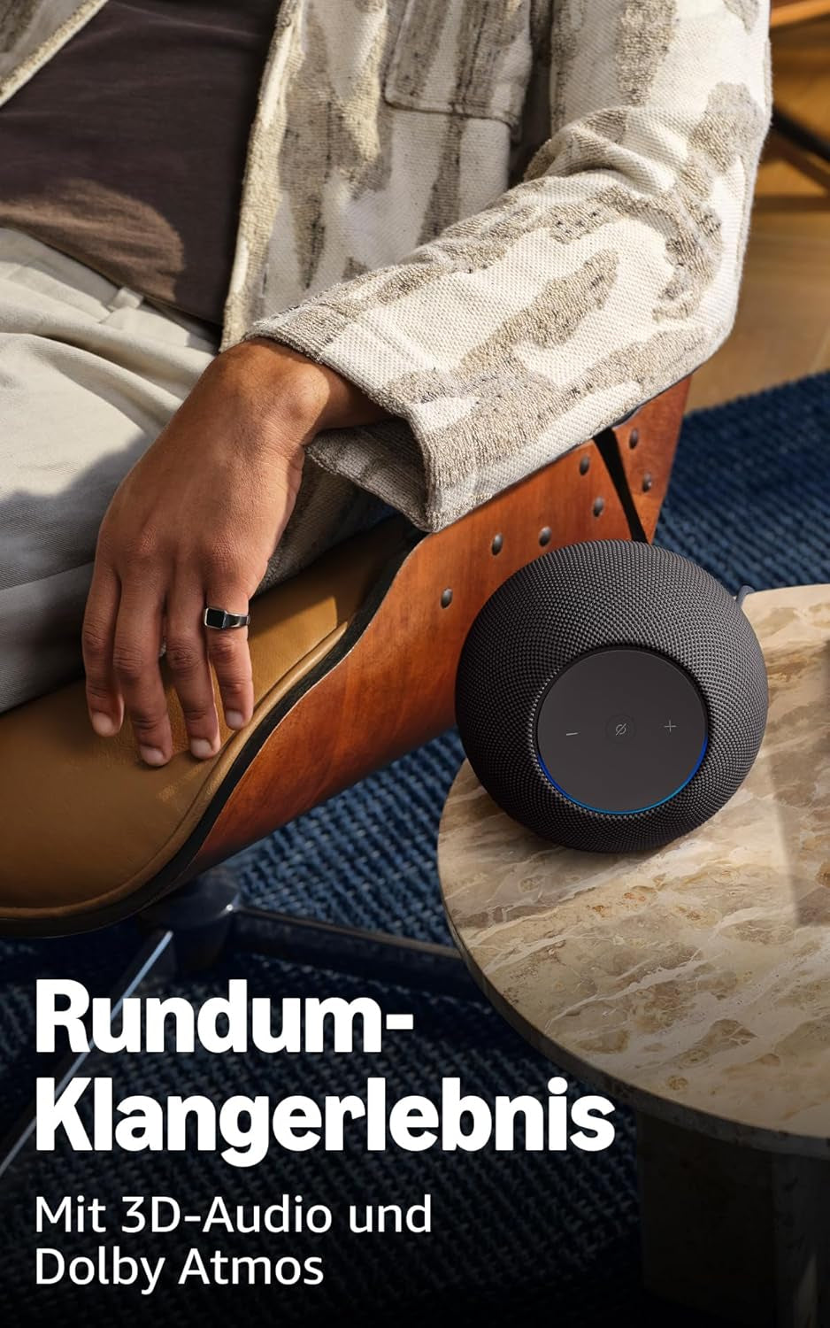 Amazon Echo Studio (2025) – Smart Speaker – Alexa, Schwarz