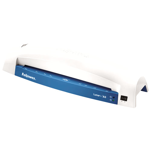 Fellowes Laminiergerät A3 – 2 Rollen, 80–125 µm, 4 Min. Aufheizzeit, 300 mm/min, Blau