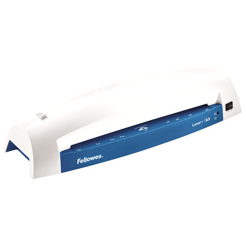 Fellowes Laminiergerät A3 – 2 Rollen, 80–125 µm, 4 Min. Aufheizzeit, 300 mm/min, Blau