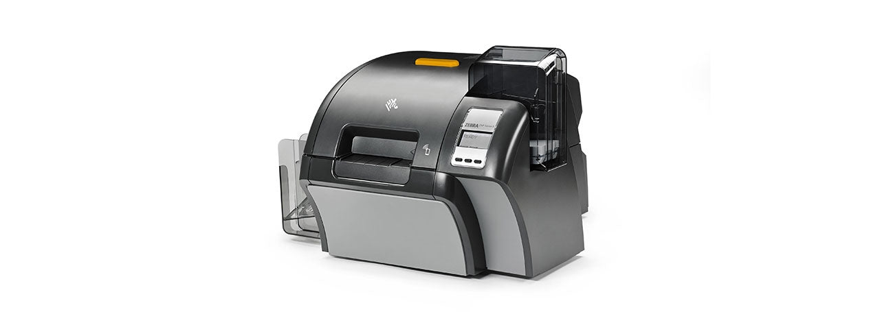 Zebra ZXP9 Einseitig – Kartendrucker, Kontakt-/kontaktloser Encoder, für PVC-Karten 85,6 × 54 mm, USB, LAN