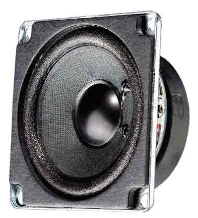 Visaton FRWS 5 – Breitbandtreiber – 8 Ω, 4 W, Rechteckig, Schwarz
