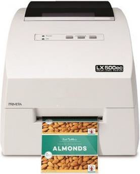 PRIMERA LX500ec – Farb-Etikettendrucker (Tintenstrahl), 108 mm, 4'800×1200 dpi, 50,8 mm/s, USB