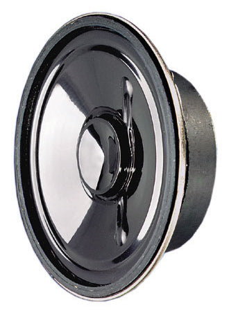 Visaton K 50 – Breitbandtreiber – 8 Ω, 2 W, Oval, Schwarz