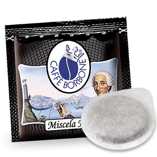 Caffè Borbone Nera – Kaffeepads für E.S.E. – Café Crème, 50 Pads