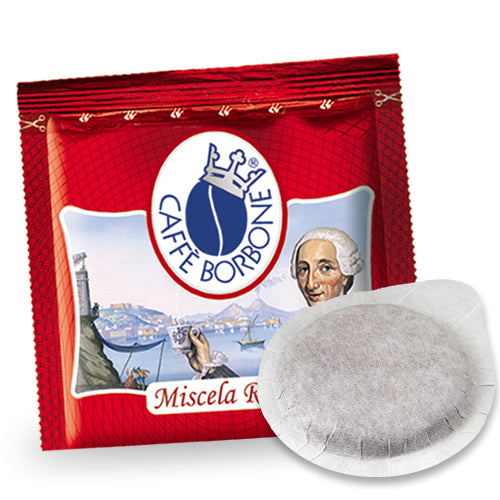 Caffè Borbone Rossa – Kaffeepads für E.S.E. – Espresso, 50 Pads