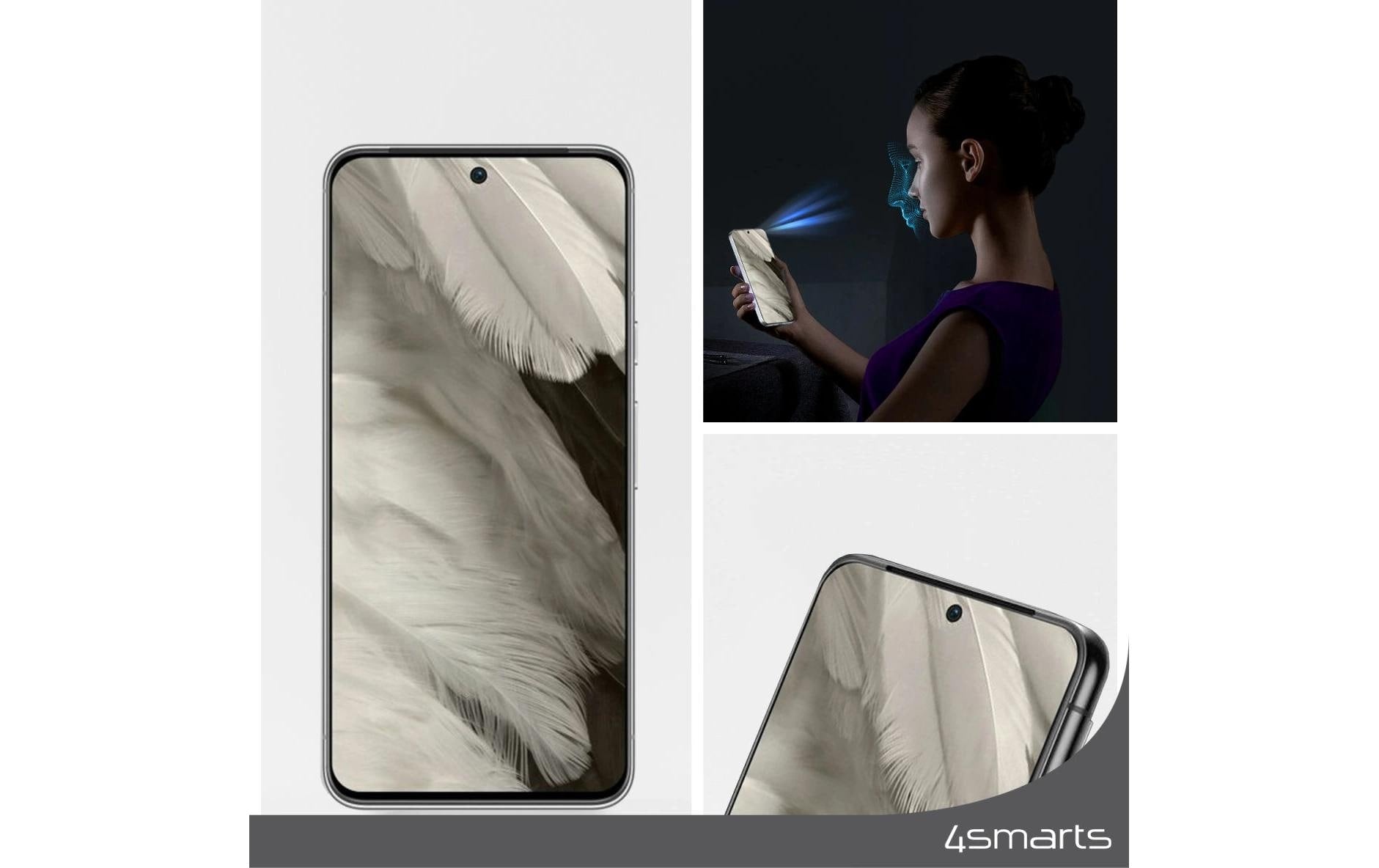 4smarts Displayschutz (Panzerglas), 9H – für Galaxy A55