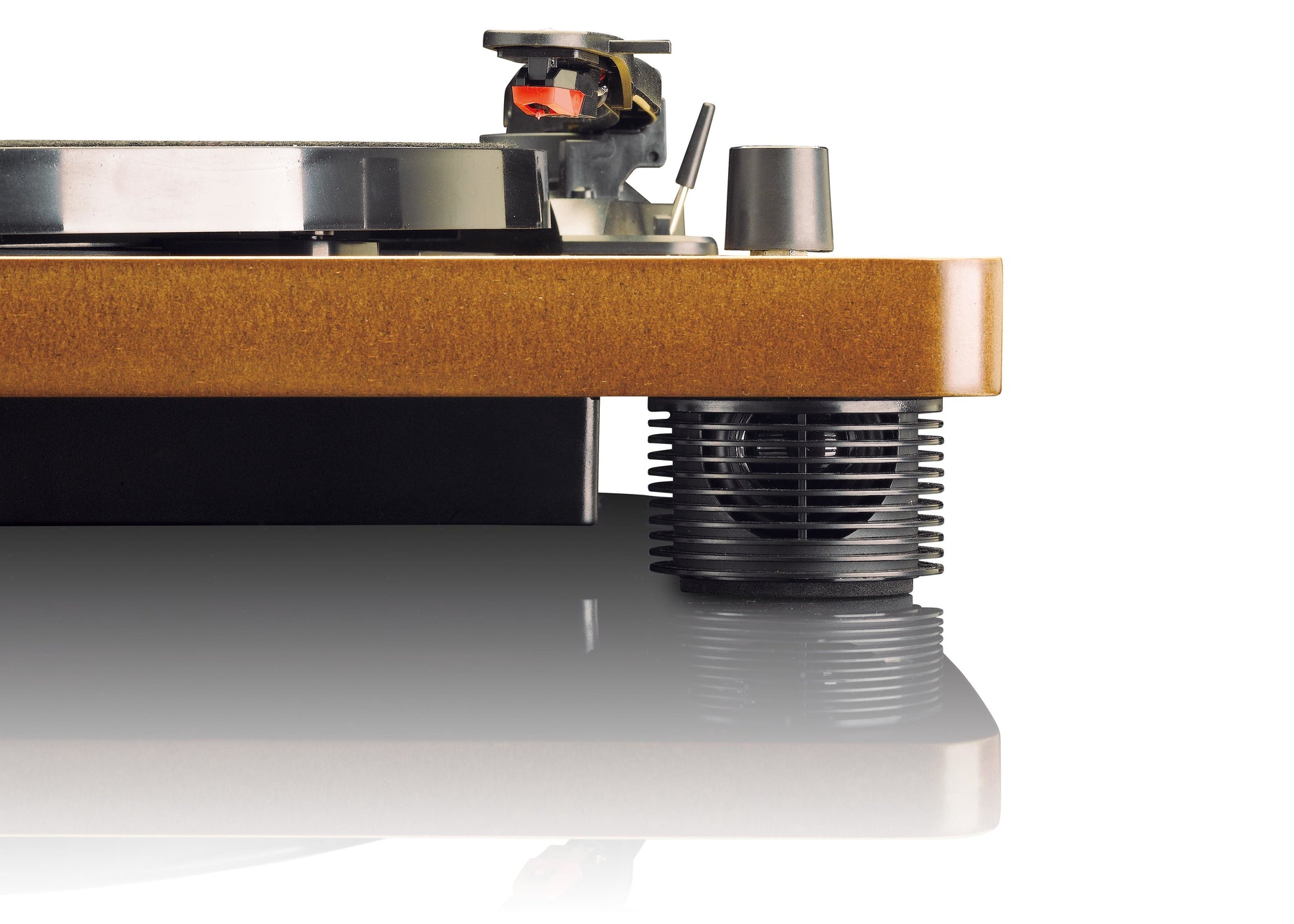Lenco LS-50WD – Plattenspieler (Riemenantrieb), Phono-Vorverstärker, 33⅓/45/78 U/min – Holz