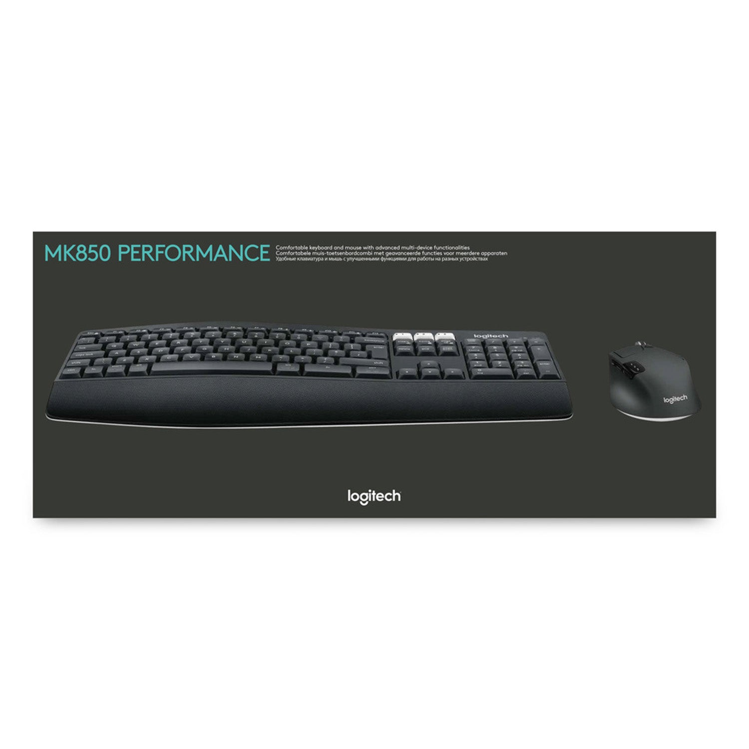 Logitech MK850 Combo – Tastatur, kabellos, FR-Layout (FR)