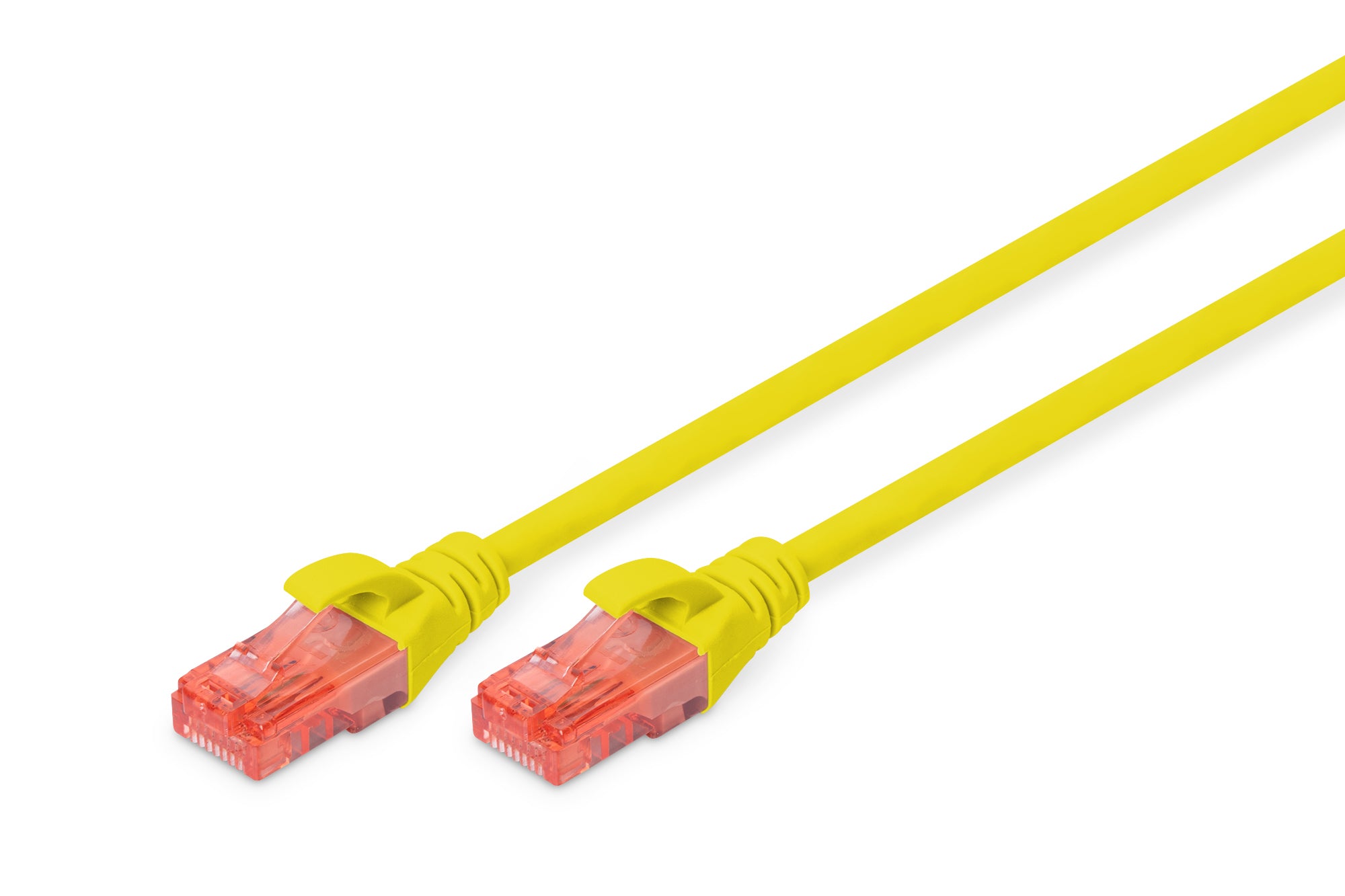 Digitus CAT 6 Patchkabel – 5 m, Gelb, U-UTP