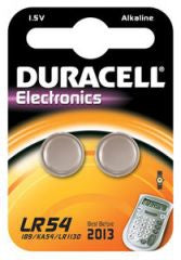 Duracell LR54 Akku 1,5 V 42 mAh 0,06 Wh Alkaline – für Geräte