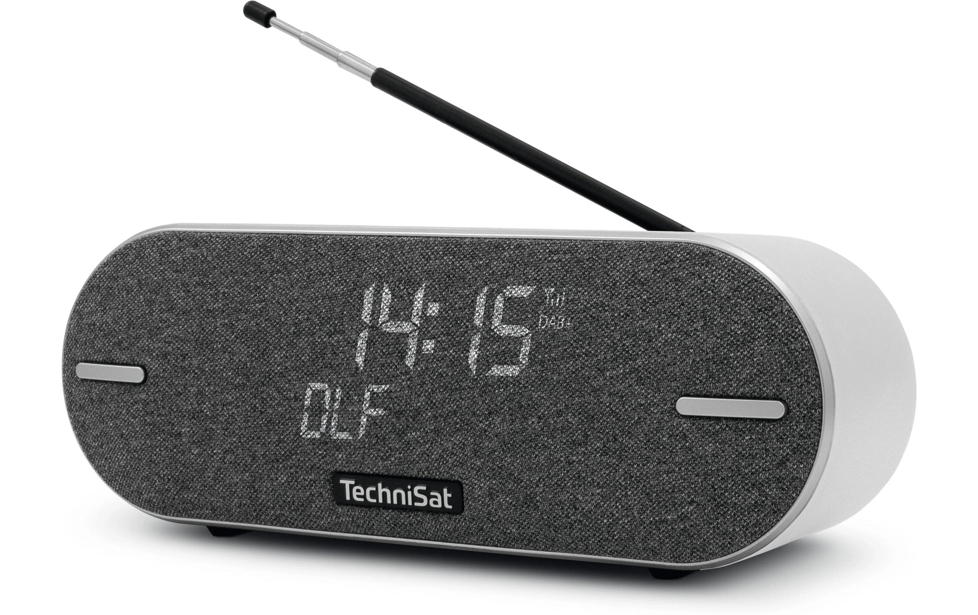 TechniSat DigitRadio BT 2 – DAB-/Internetradio – Portabel – UKW, Bluetooth, Akkubetrieb, IPX5 – Weiss
