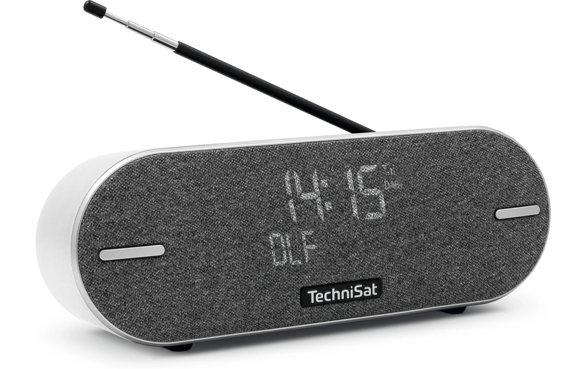 TechniSat DigitRadio BT 2 – DAB-/Internetradio – Portabel – UKW, Bluetooth, Akkubetrieb, IPX5 – Weiss