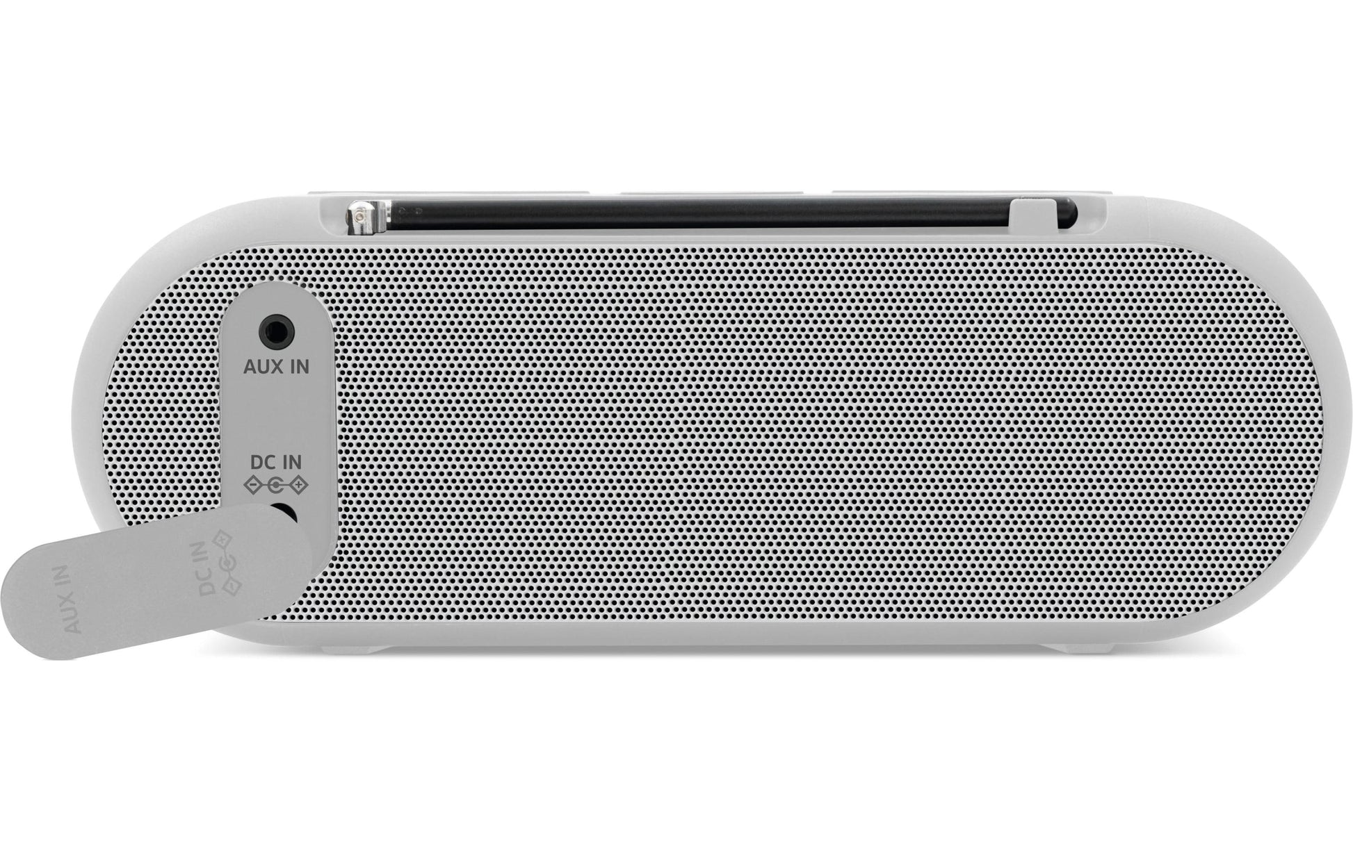TechniSat DigitRadio BT 2 – DAB-/Internetradio – Portabel – UKW, Bluetooth, Akkubetrieb, IPX5 – Weiss