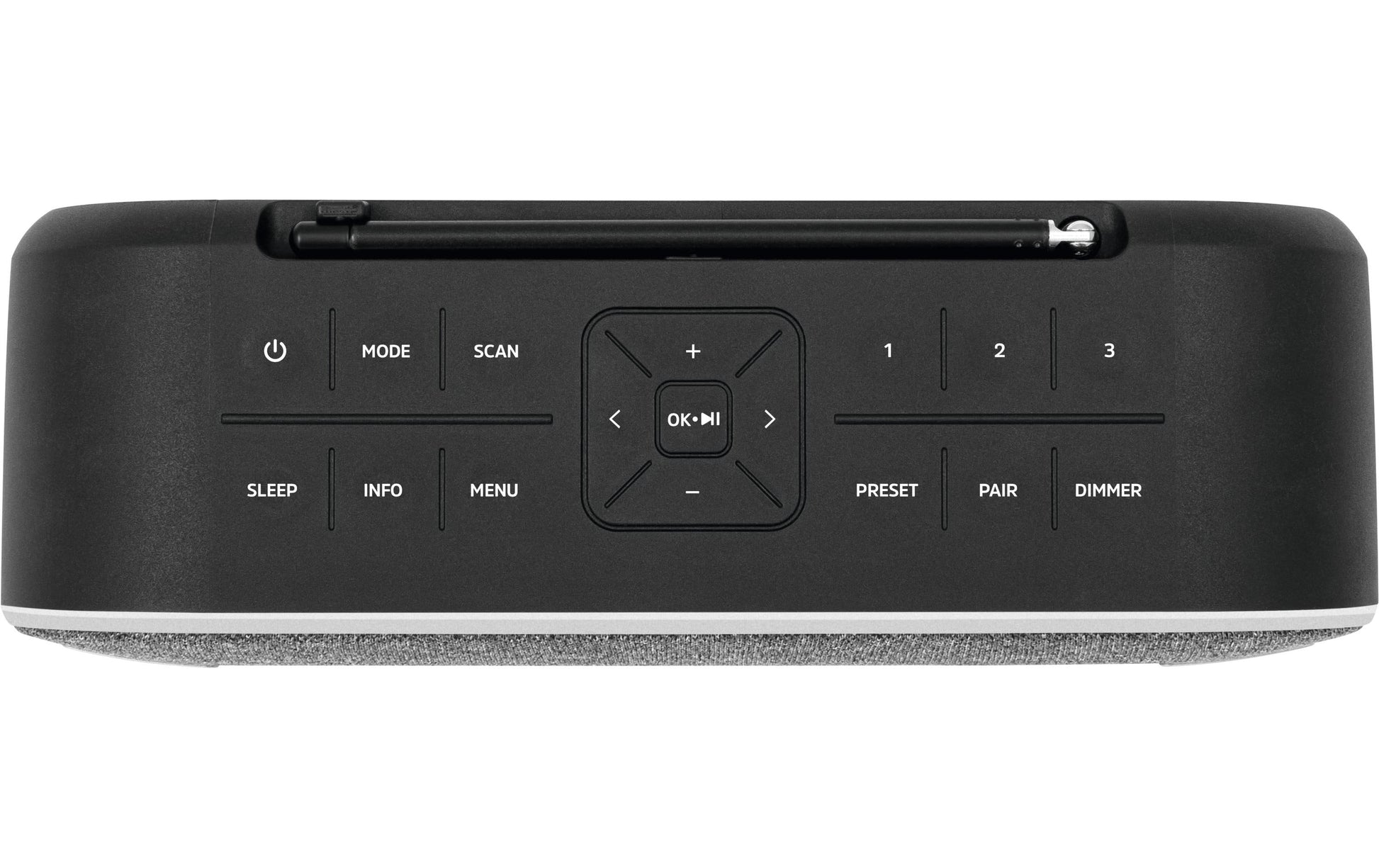 TechniSat DigitRadio BT 2 – DAB-/Internetradio – Portabel – DAB+, UKW, Bluetooth, 20 h, IPX5 – Schwarz