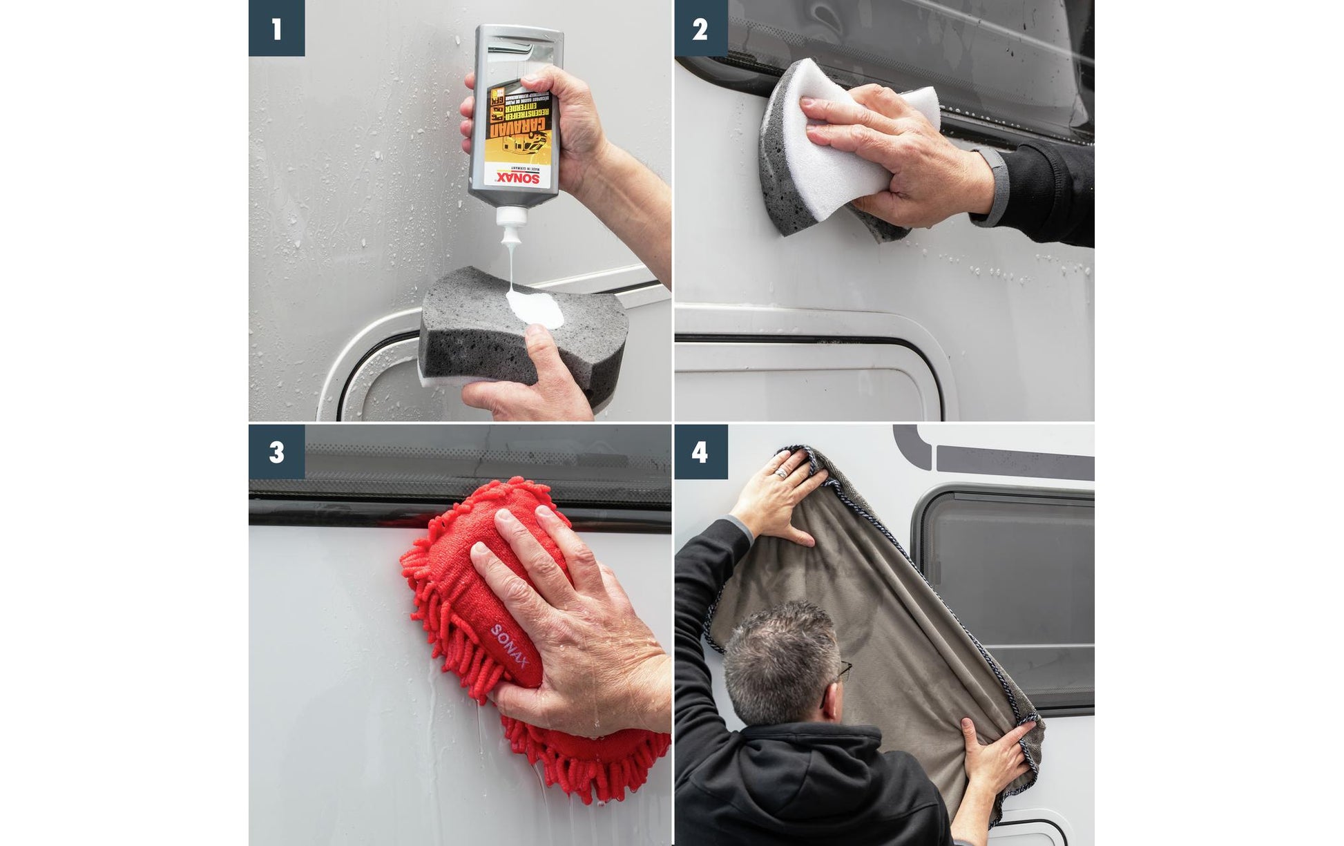 Sonax Regenstreifenentferner – für Caravan – 500 ml
