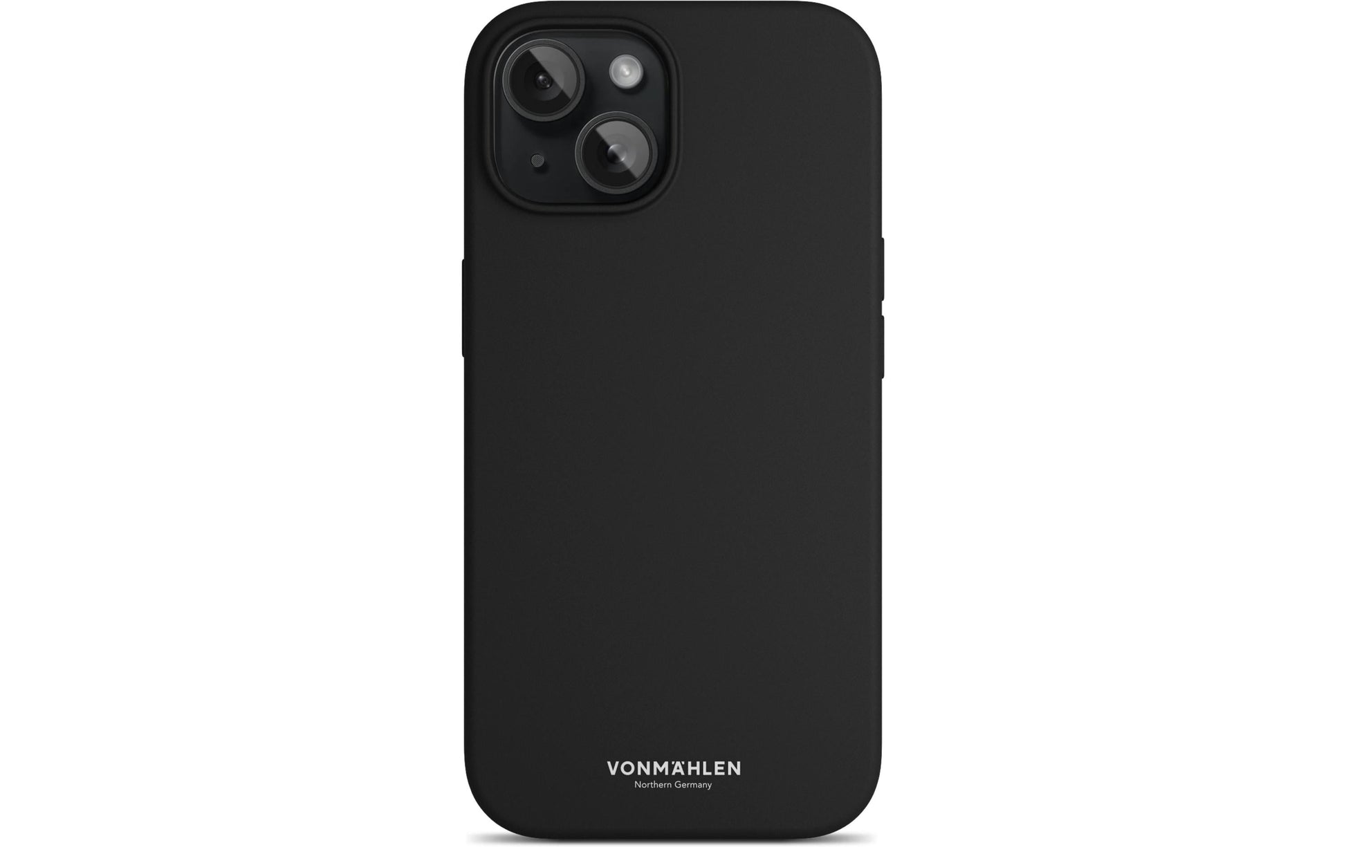 Vonmählen – Backcover – für Apple iPhone 15 Plus – schwarz – Silikon