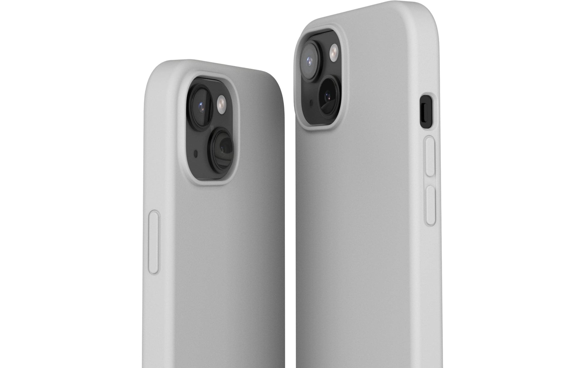 Vonmählen Backcover – für Apple iPhone 15 Plus, MagSafe, Silikon, Hellgrau