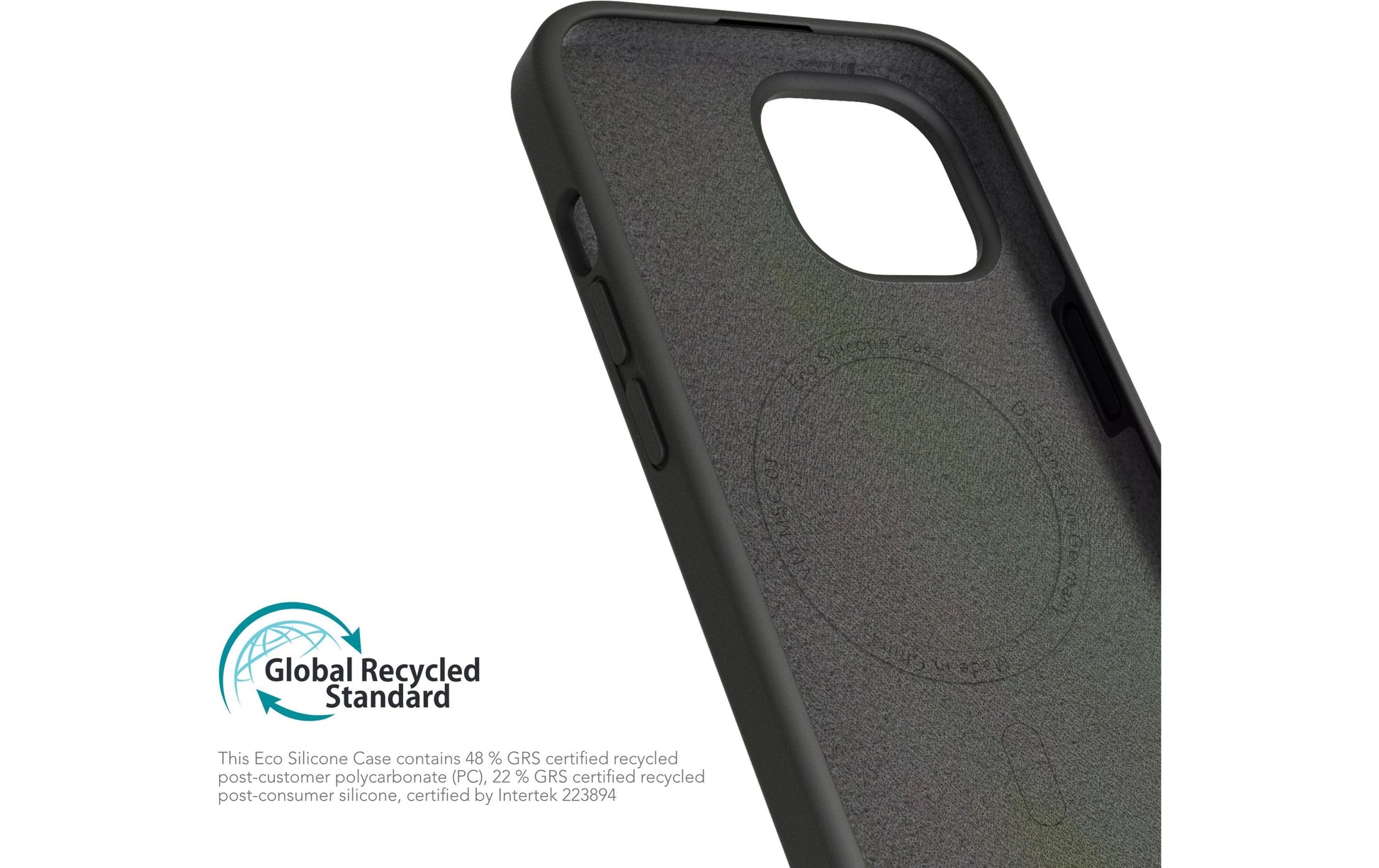 Vonmählen – Backcover – für Apple iPhone 15 Plus – schwarz – Silikon
