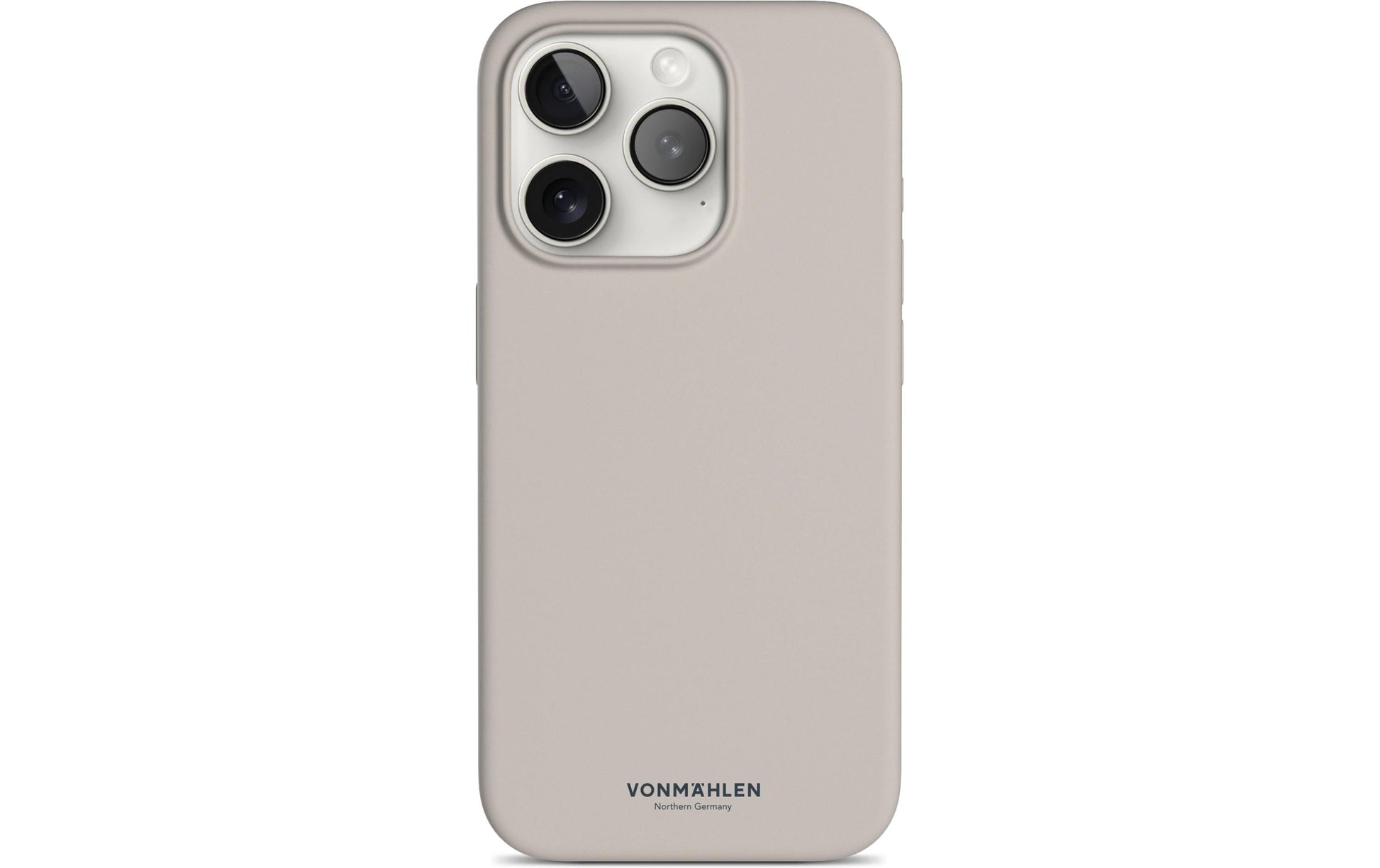 Vonmählen Backcover – für Apple iPhone 15 Pro Max, MagSafe, Silikon, Creme