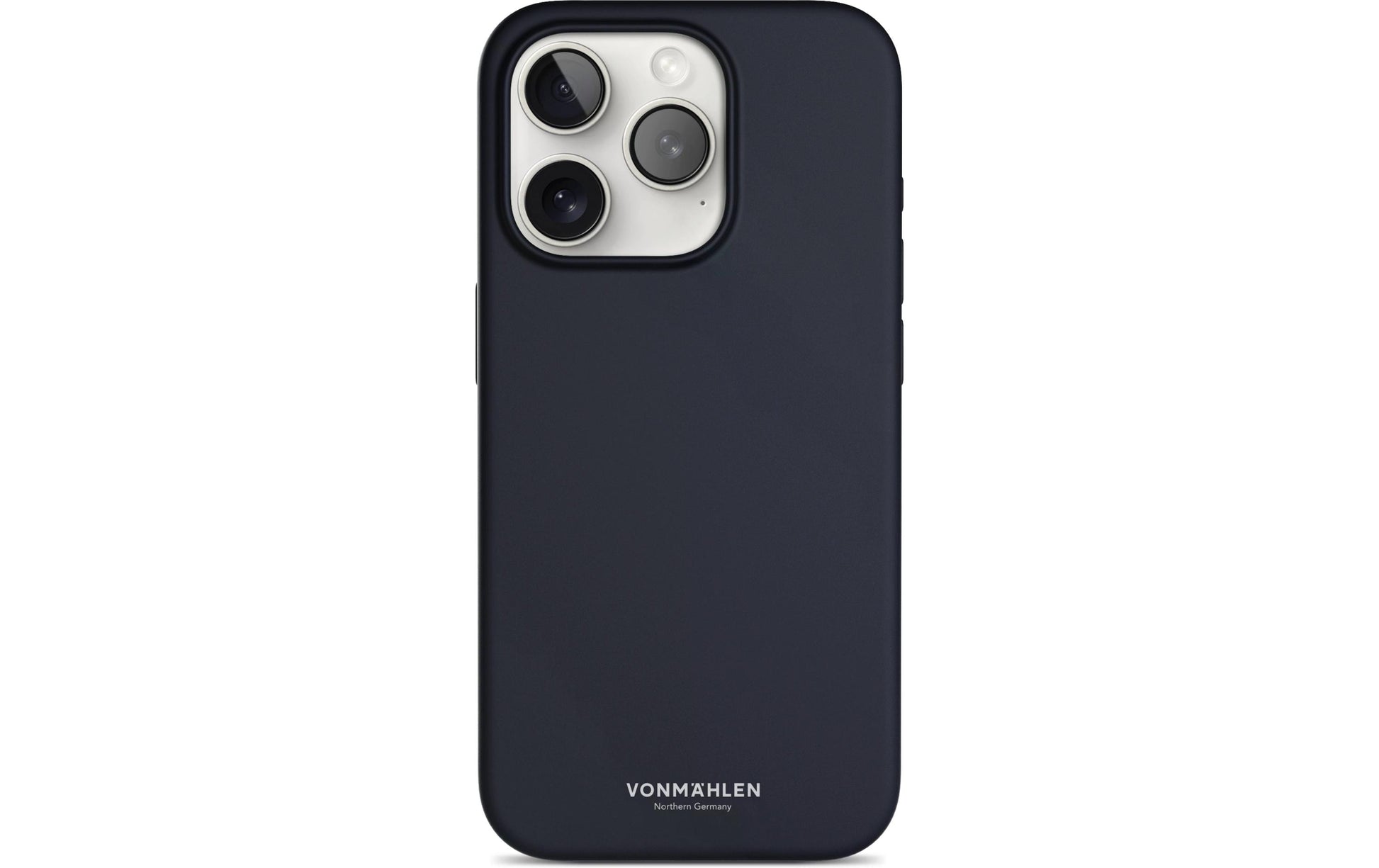 Vonmählen Backcover – für Apple iPhone 15 Pro, MagSafe, Silikon, Navy