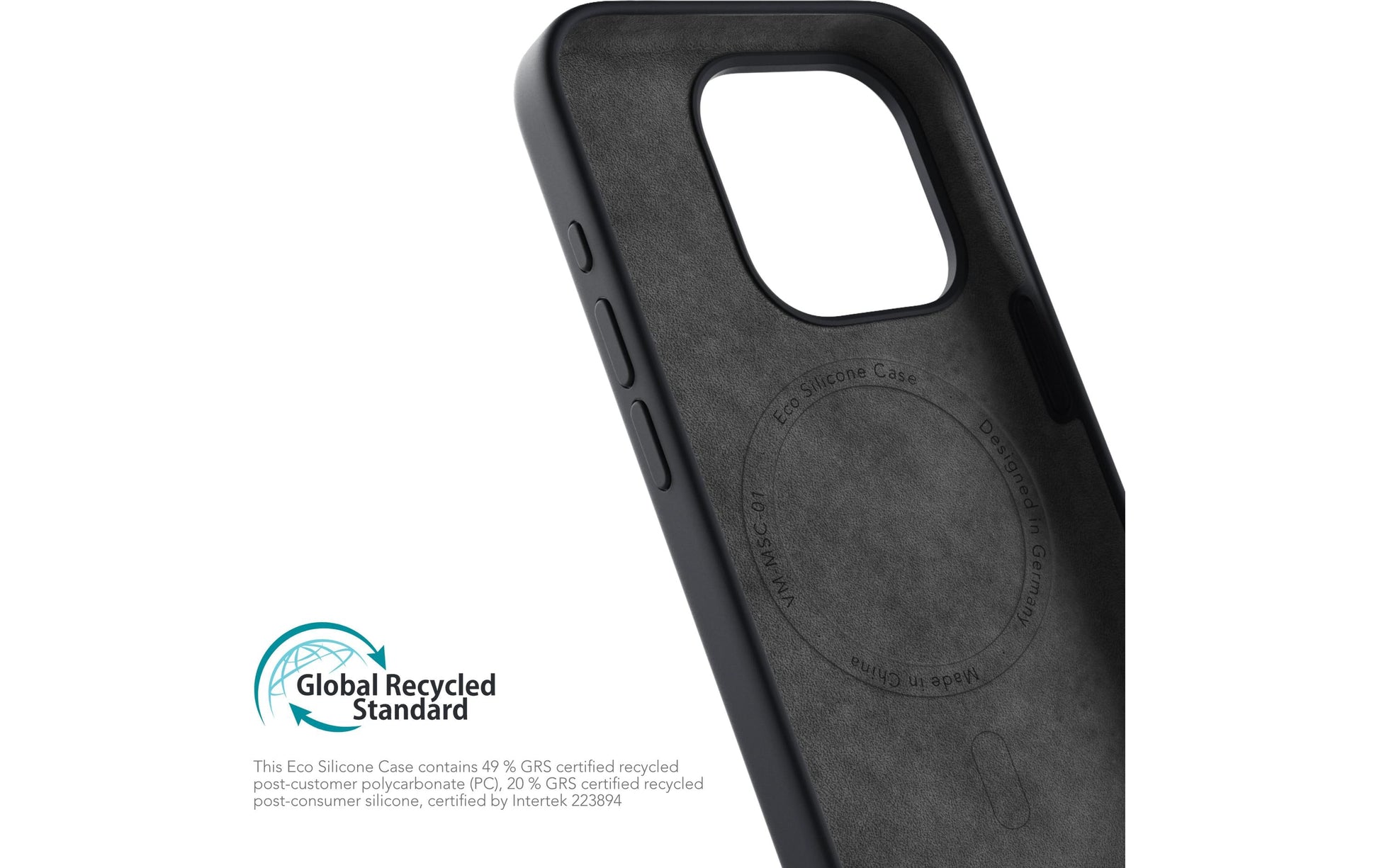 Vonmählen Backcover – für Apple iPhone 15 Pro, MagSafe, Silikon, Navy