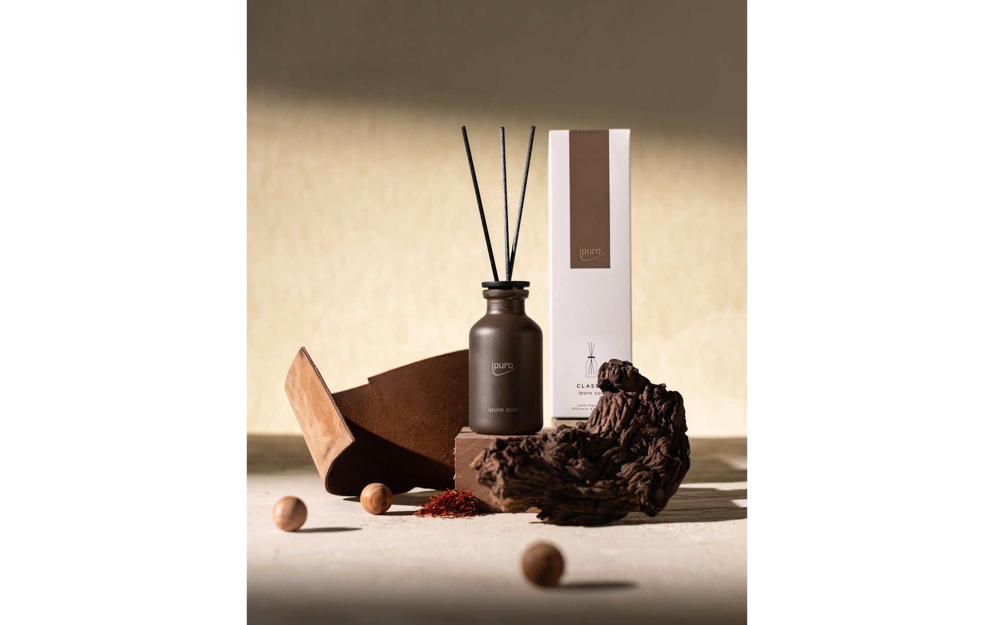 ipuro cuir – Duftstäbchen, 75 ml