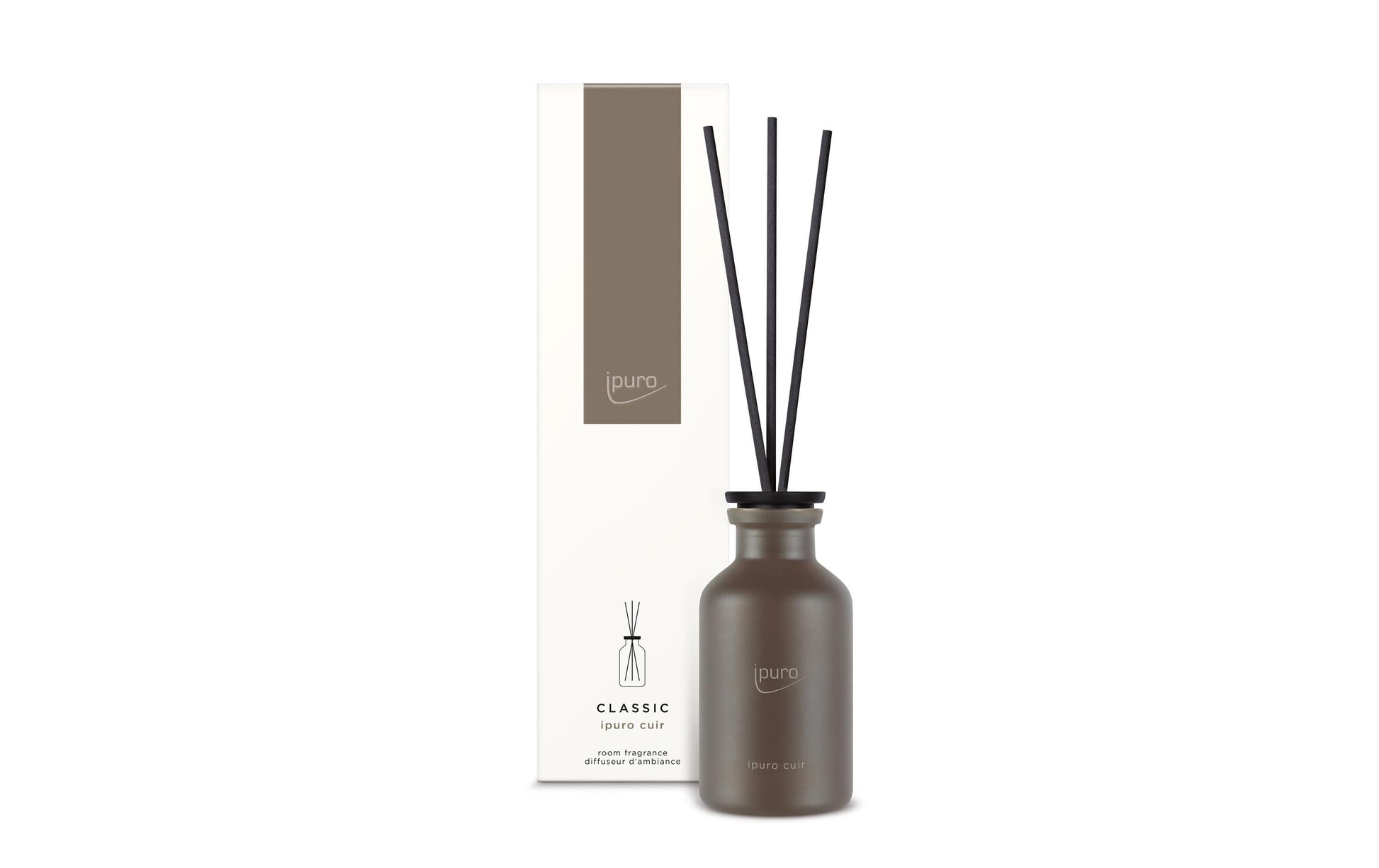 ipuro cuir – Duftstäbchen, 75 ml