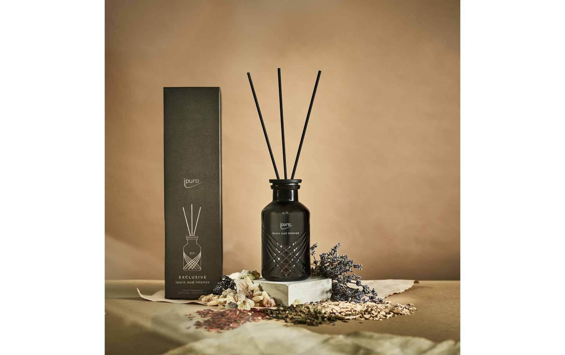 ipuro Oud Intense – Duftstäbchen, 240 ml