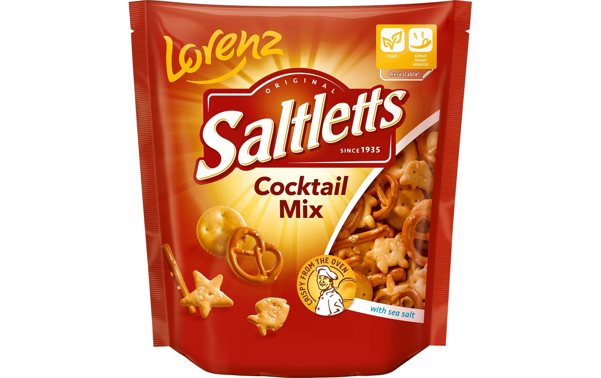 Lorenz Saltlettes Salzgebäck – Cocktail-Mix – 180 g