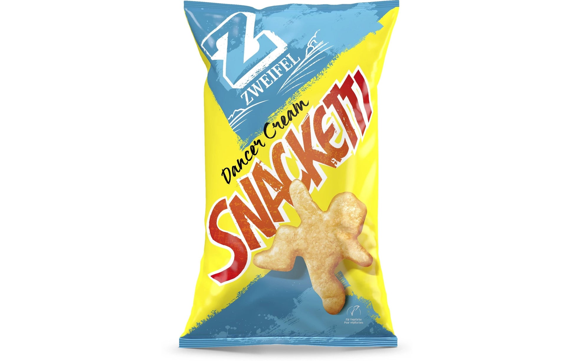 Zweifel Snacketti Dancer Chips – Rahm – 75 g