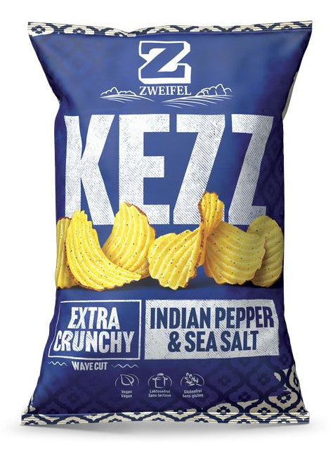 Zweifel KEZZ Chips – Paprika & Salz, glutenfrei – 20 × 35 g