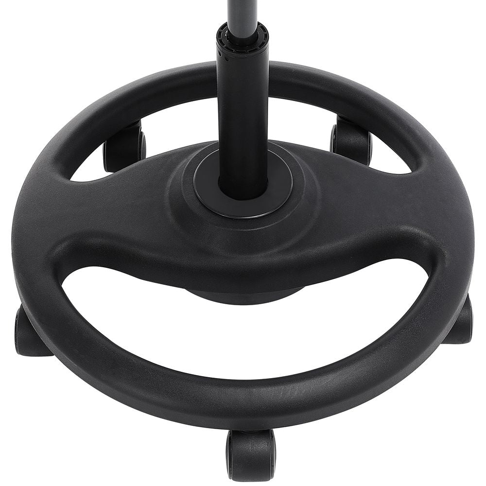 Songmics Destiny Stehhocker – Schaum – Schwarz, 55–73 cm, bis 110 kg
