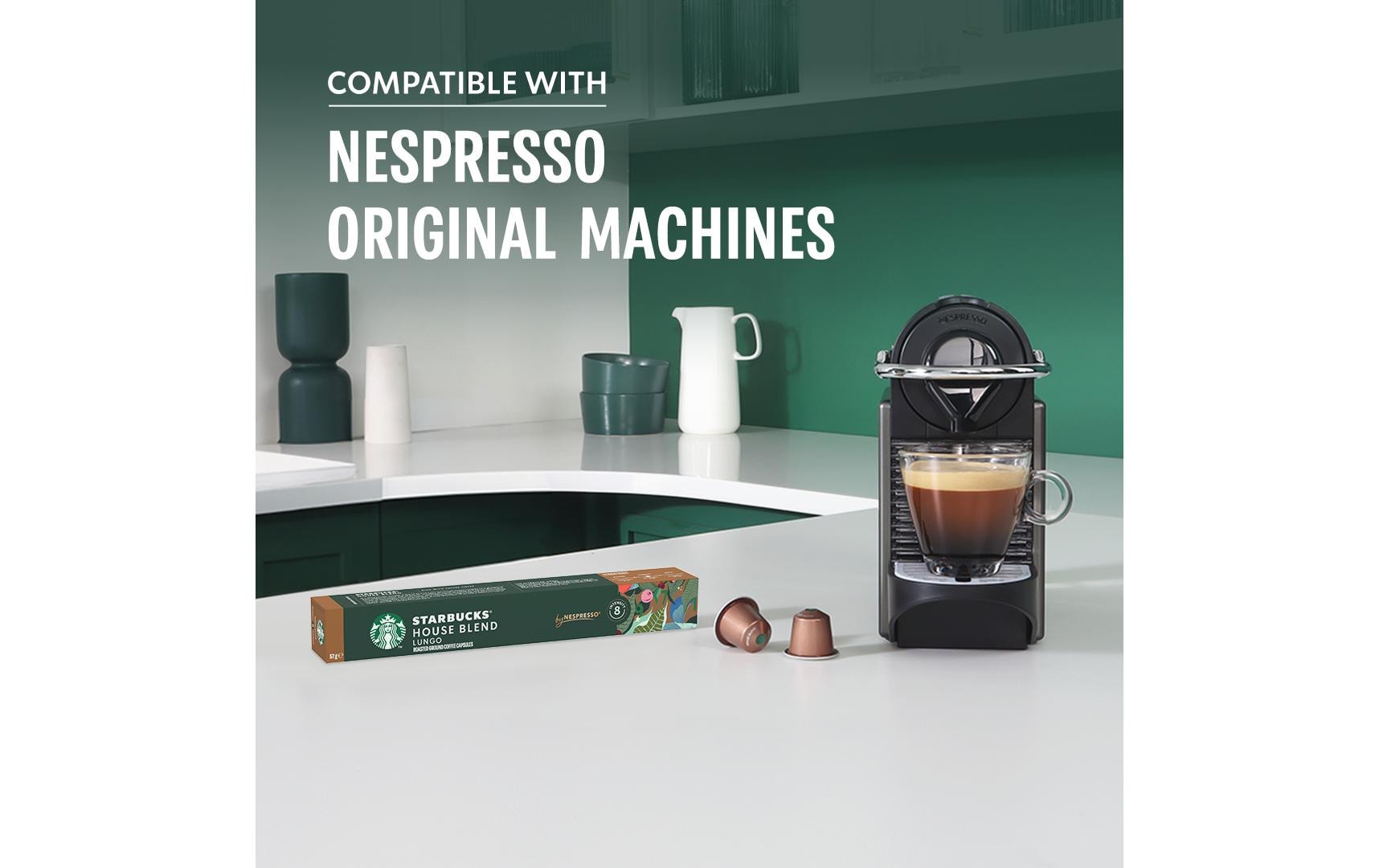 Starbucks Colombia – Kapseln für Nespresso – Espresso, mittel, 36 Kapseln