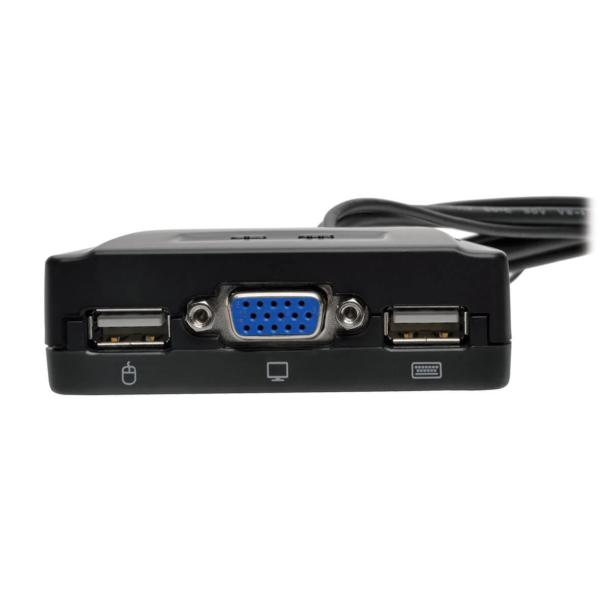 Tripp Lite B032-VU2 – 2-Port VGA KVM-Switch, USB 2.0, Audio – 2048 × 1536
