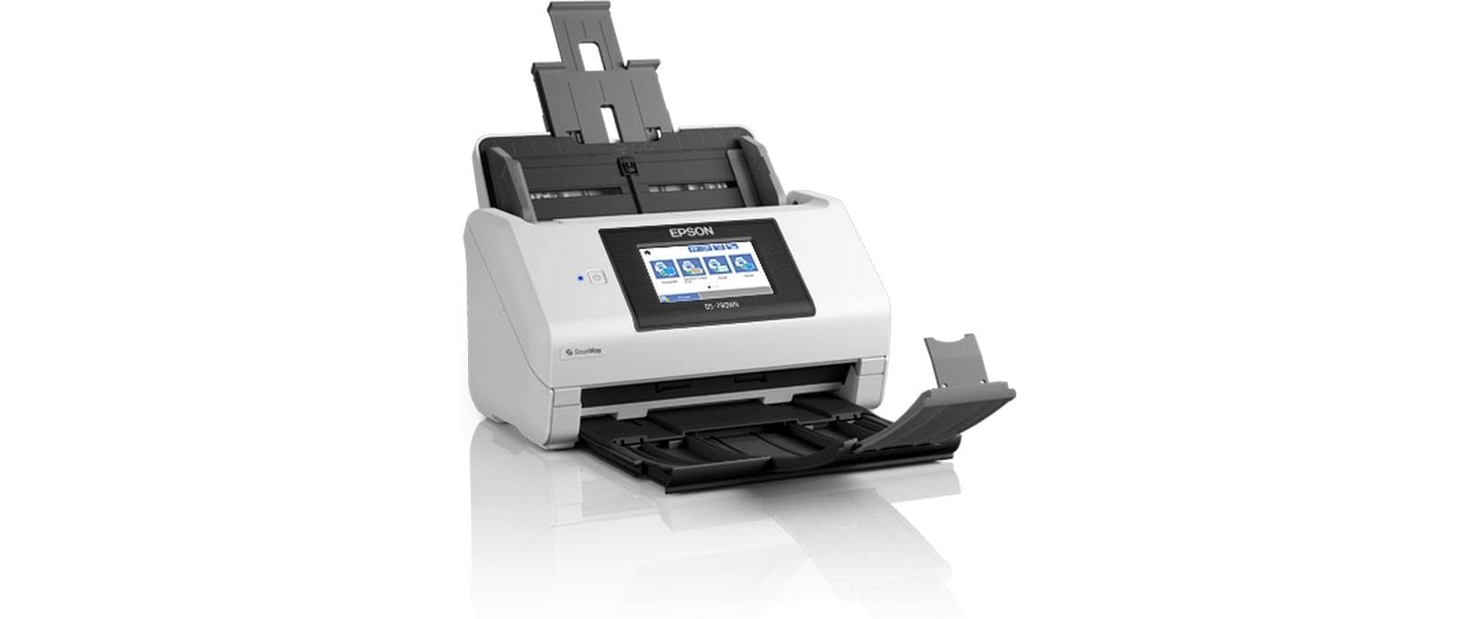 Epson WorkForce DS-790WN – Dokumentenscanner, A4, Duplex, 45 ppm, 600 dpi, ADF 100 Blatt, WLAN, USB